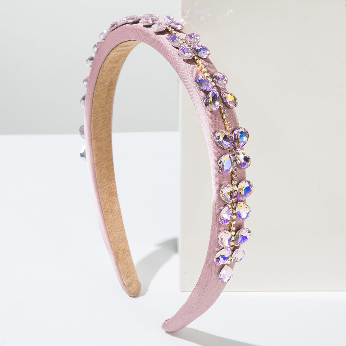 Baroque Style Rhinestone Headband Elegant Hair Accessory