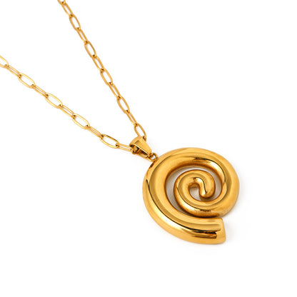 Threaded Circle Pendant Vintage
