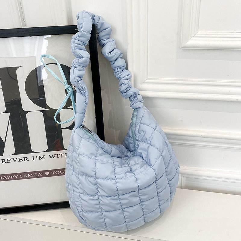 Trendy Nylon Cloud Bag Soft Casual Shoulder Bag