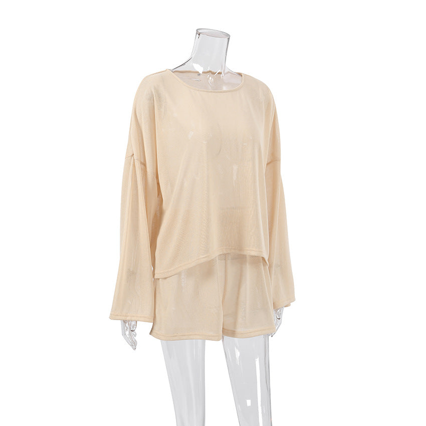 Simple Loose Casual Homewear Sets