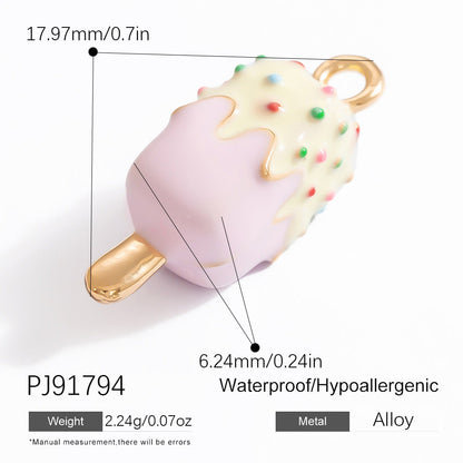 Cute Cartoon DIY Jewelry Accessories Colorful Pendants for Crafting