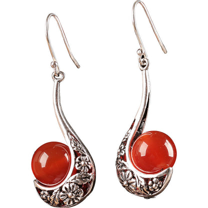 Antique Earrings Temperament Personality Versatile Pendant Simple And Generous Earrings