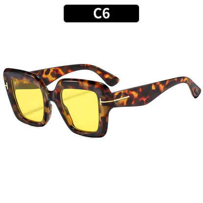 Square Frame Sunglasses For Women Stylish Fashion UV Protection