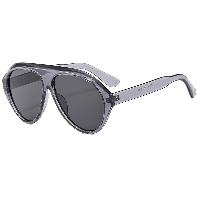 Trendy Oversized Sunglasses Classic Pilot Style UV400 Protection