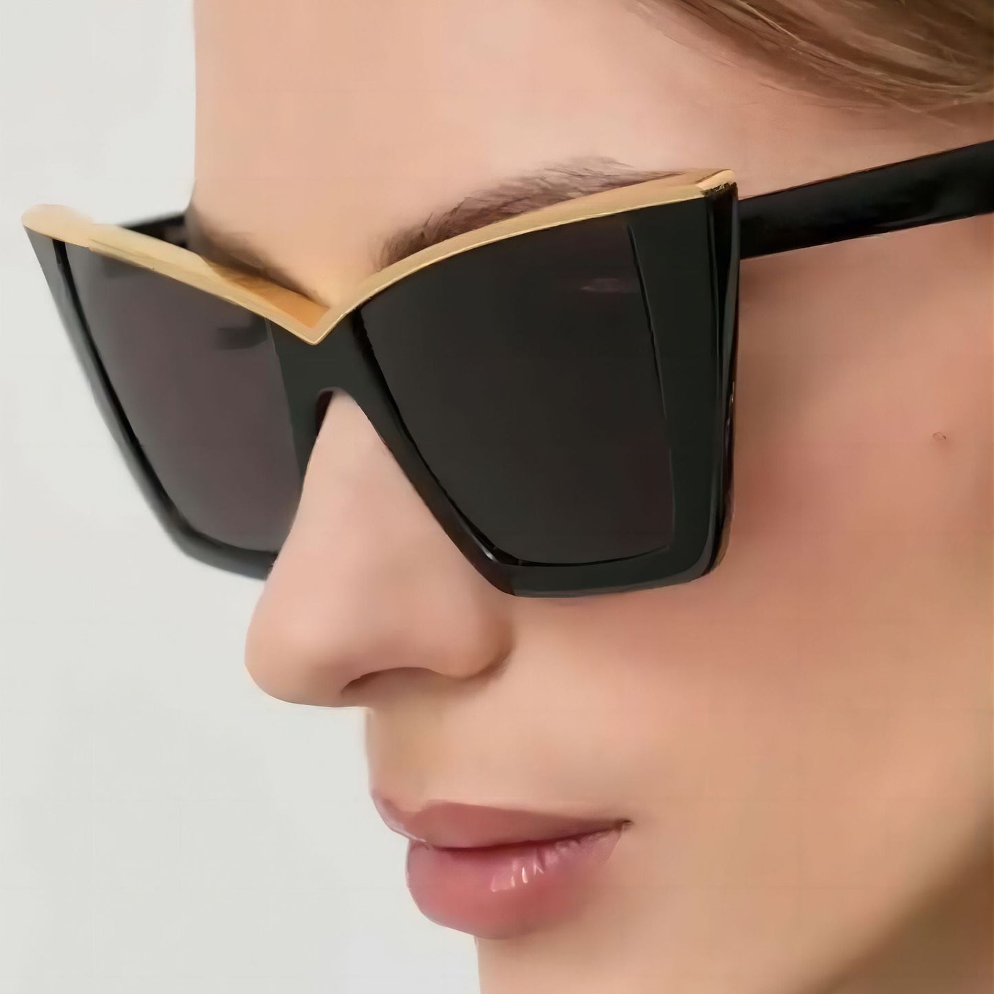 Trendy Cat Eye Sunglasses Stylish UV400 Protection