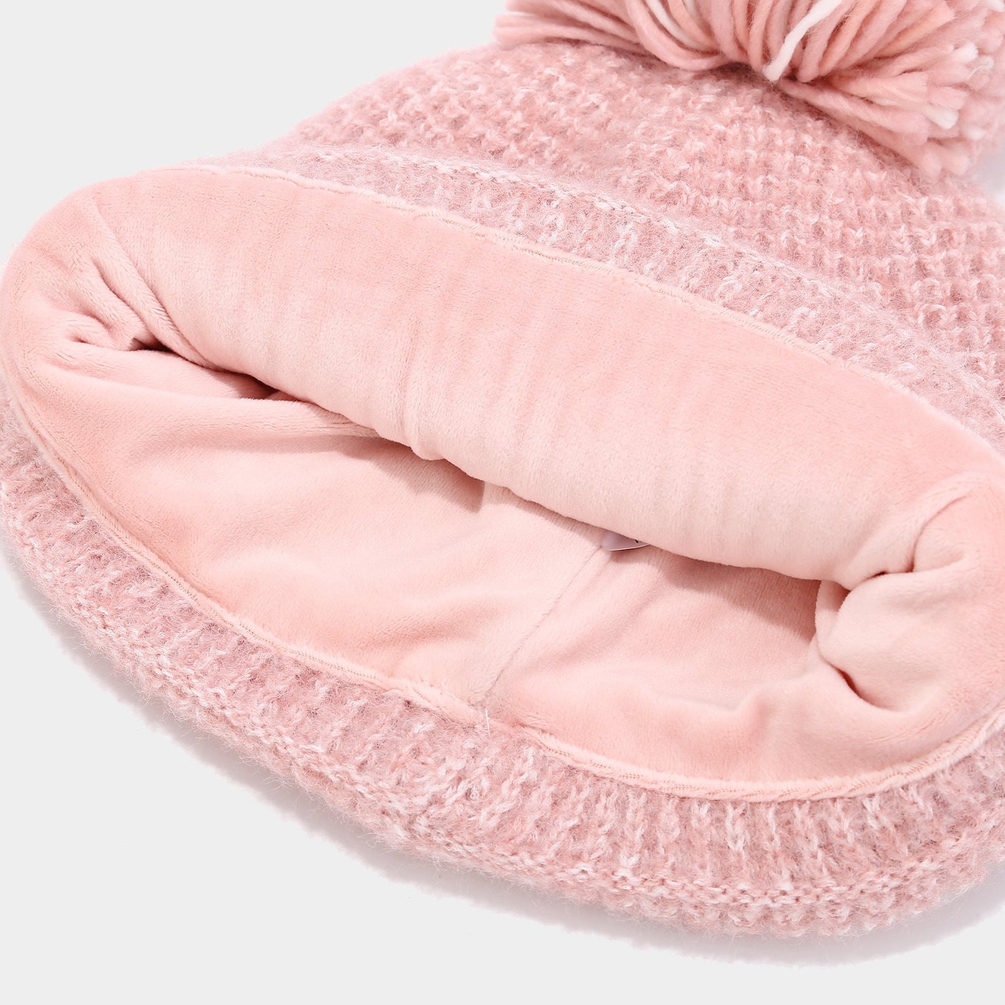 3 Pcs Winter Thermal Beanie Hat Scarf Gloves Sets