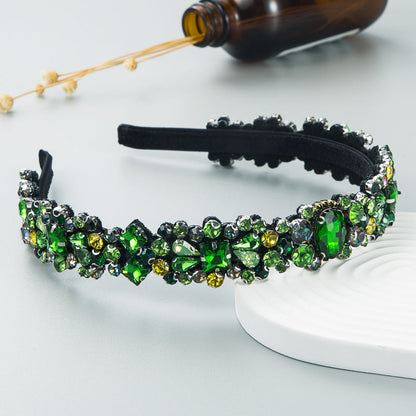 Baroque Style Floral Headband Elegant Hair Accessory