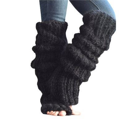 Mohair Long Pile Pile Socks Women Fashion Casual Knit Socks