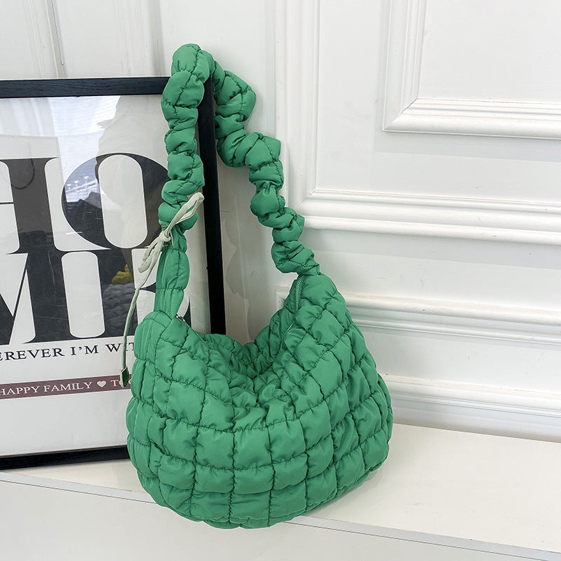 Trendy Nylon Cloud Bag Soft Casual Shoulder Bag