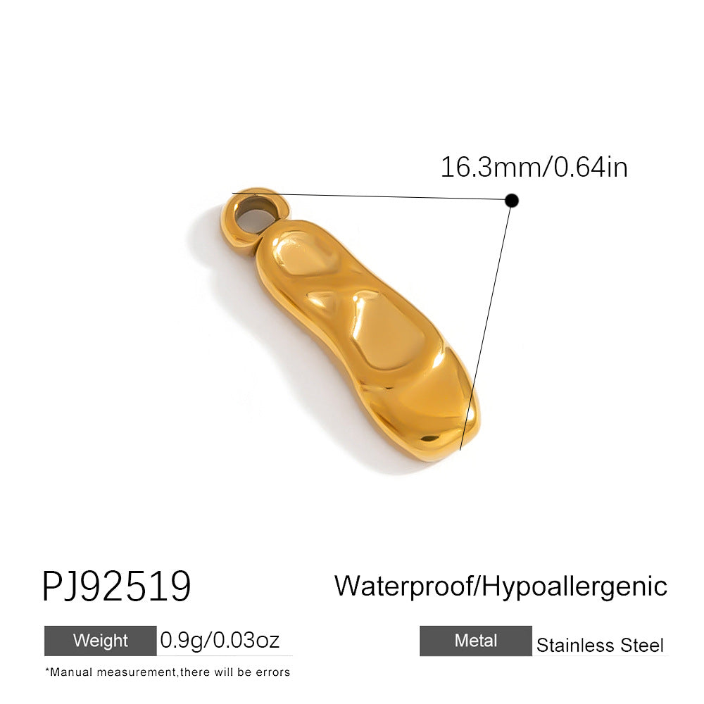 Luxury Heart-Shaped Stainless Steel DIY Jewelry Accessories Bracelet Necklace
