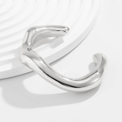 Fashionable Irregular CCB Bracelet Set for Casual Wear