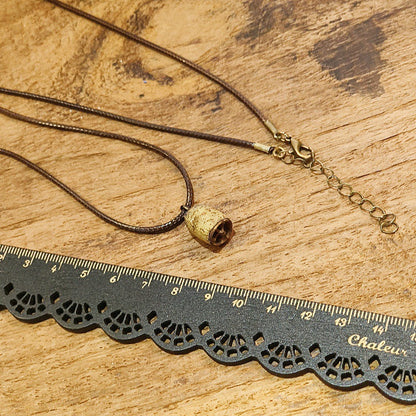 Creative Acorn Pendant Necklace Retro Style Accessories
