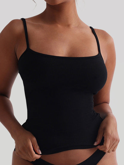 Women's Casual Yoga Tank Top - Slim Fit Stretchable Design