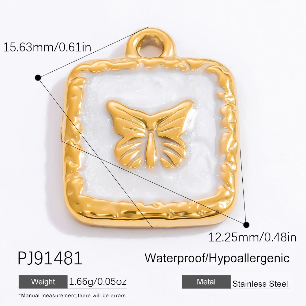 Bohemian Style Stainless Steel Beach Pendant Necklace