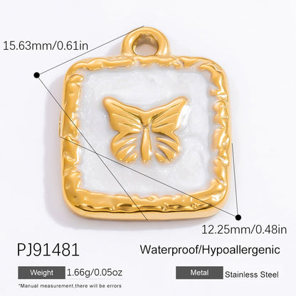 Bohemian Style Stainless Steel Beach Pendant Necklace