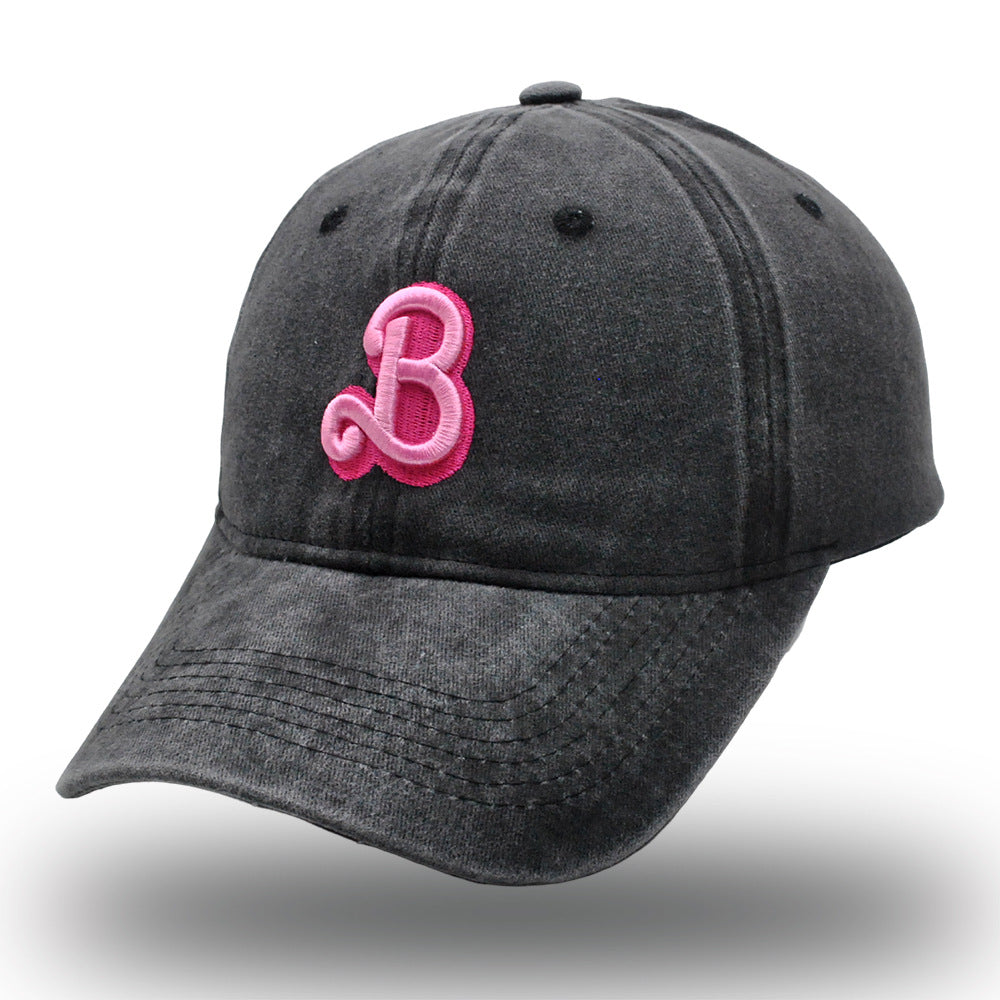 Washed Embroidered Casual Baseball Caps