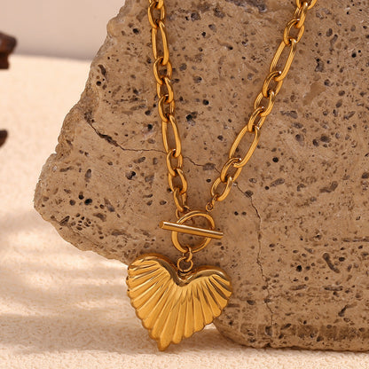 2+ Irregular Chain Love Pendant Necklaces