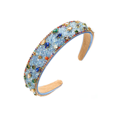 Baroque Crystal Hairband Retro Hair Accessory for Women