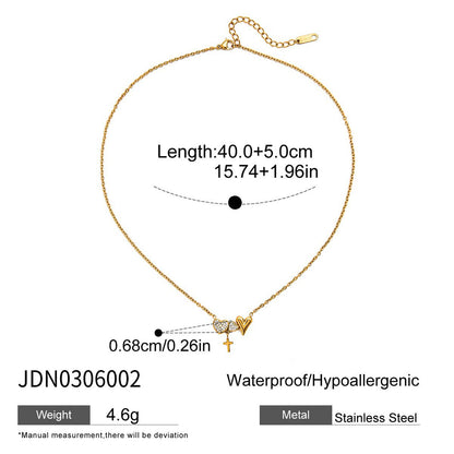 Chic Gold Plated Stainless Steel Choker Necklace
