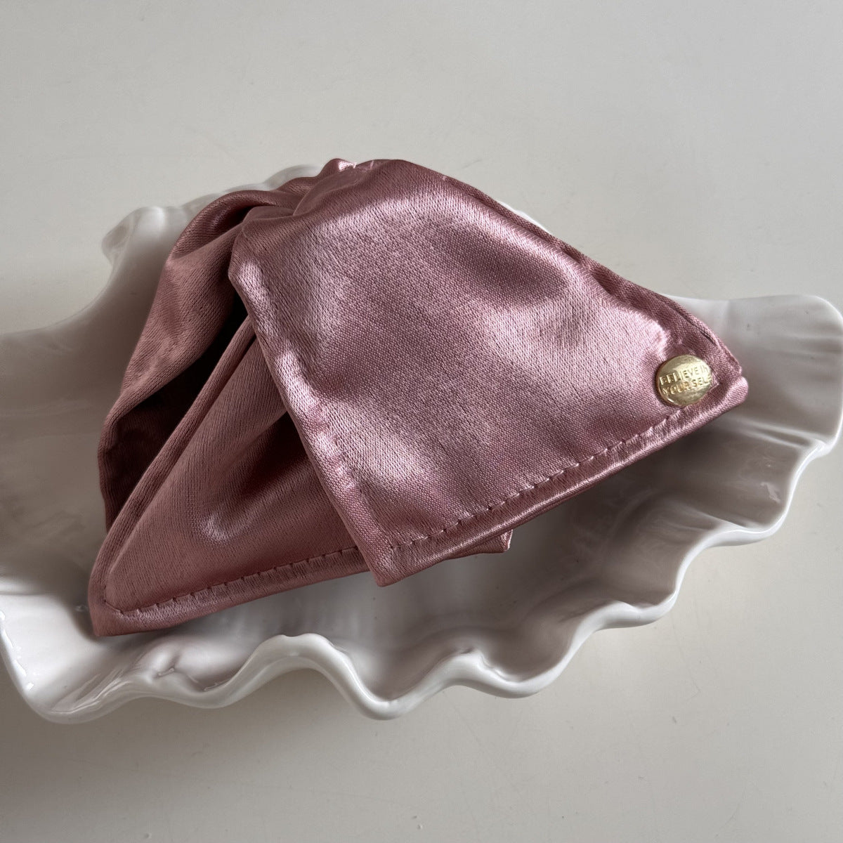 Chic Satin Triangle Hair Claw