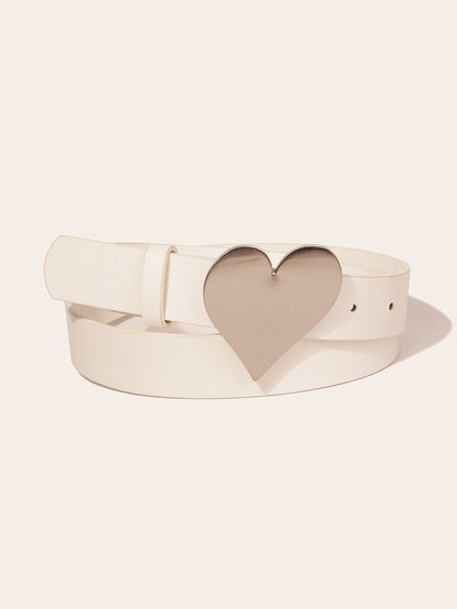 Love Shaped Punk Street Leather Belt