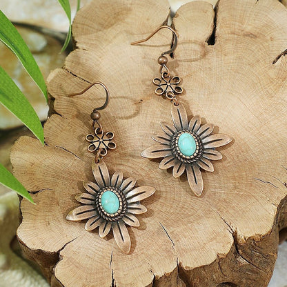 Bohemian Style Vintage Owl Earrings Zinc Alloy Jewelry