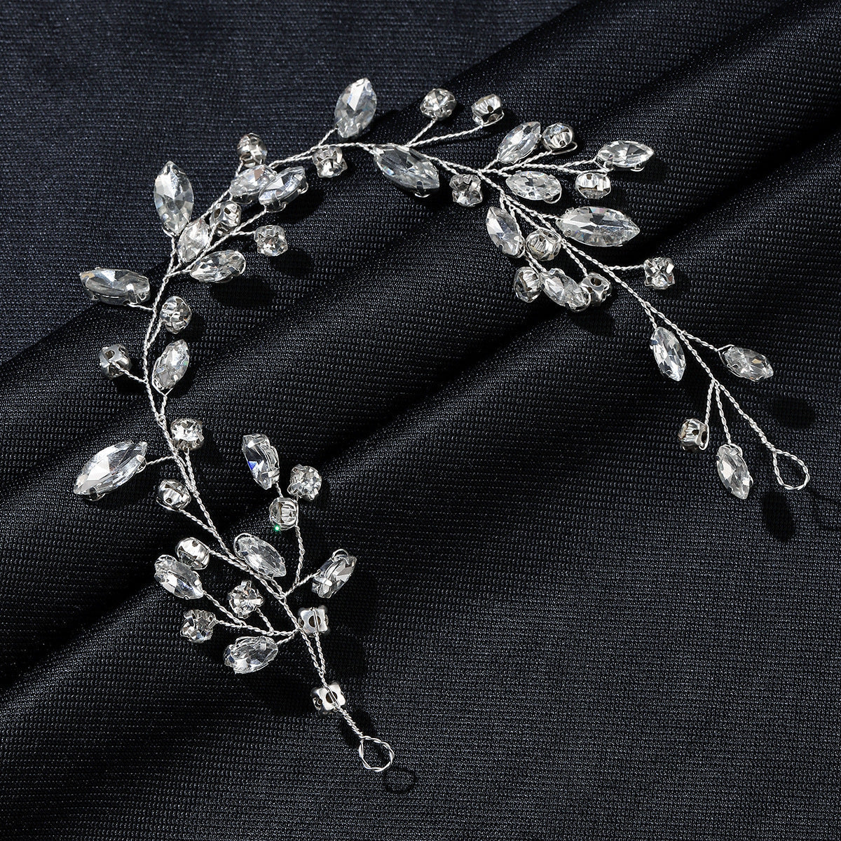 Bridal Handmade Rhinestone Headband Wedding Hair Accessories