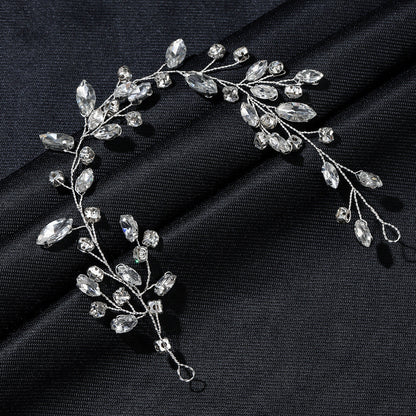 Bridal Handmade Rhinestone Headband Wedding Hair Accessories