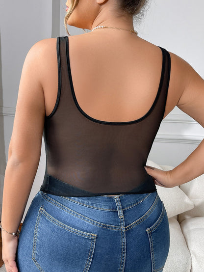Sexy Plus Size Lace Bodysuit For Easter