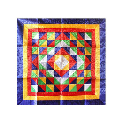 Tibetan Eight Treasures Mandala Tablecloth Tantric Buddhist Hall Decoration Guru Lama Chanting Tablecloth
