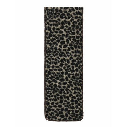 Winter Soft Cozy Leopard Print Warm Scarf