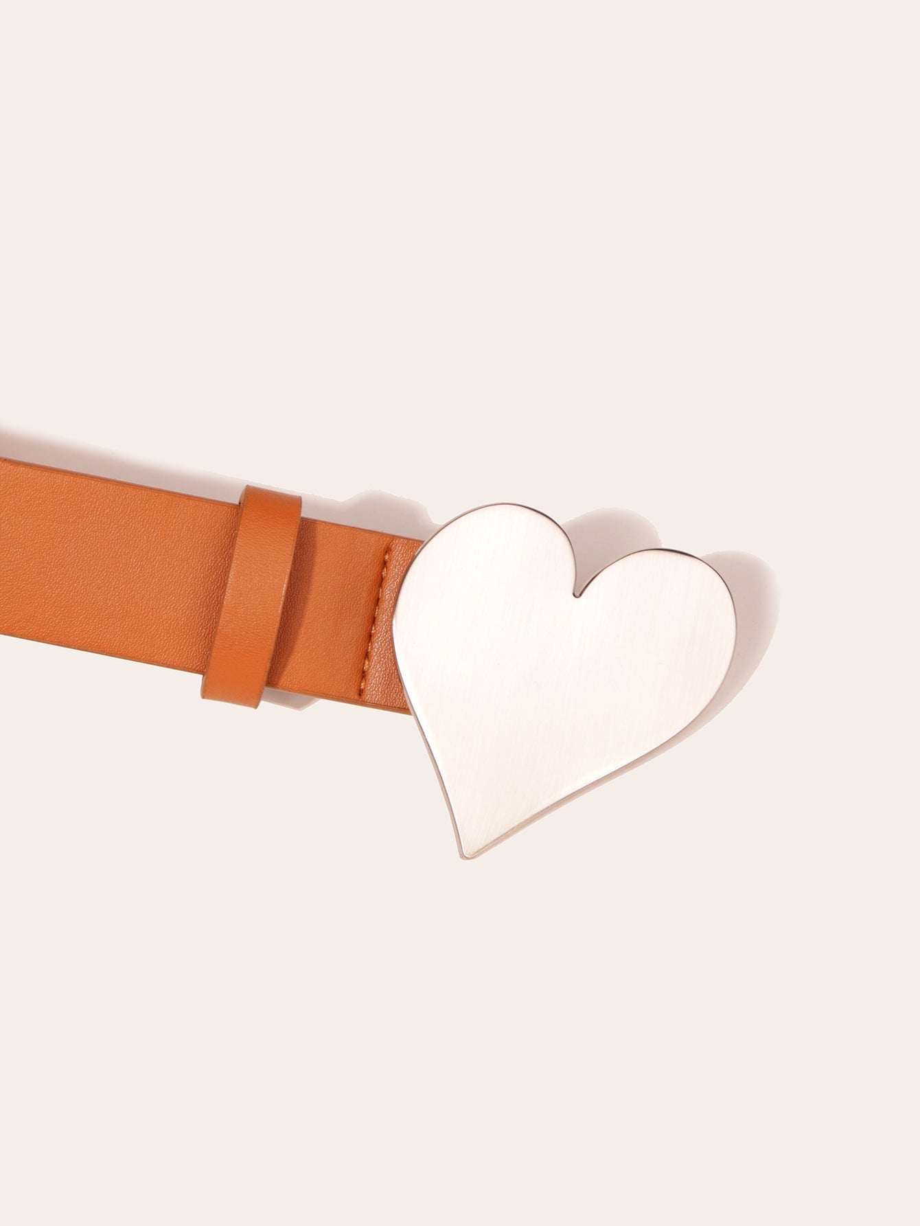 Love Shaped Punk Street Leather Belt