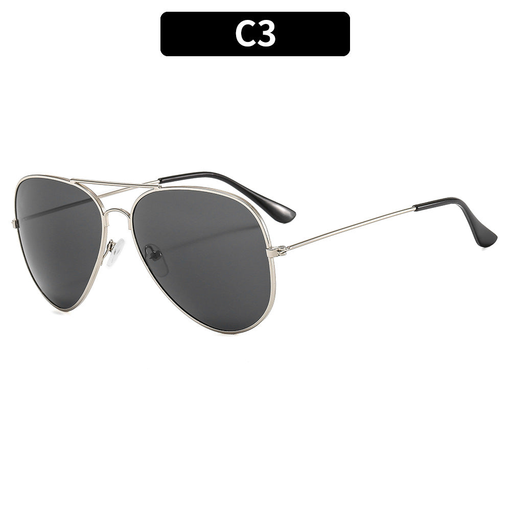 Classic Retro UV400 Men's Sunglasses with Metal Frames
