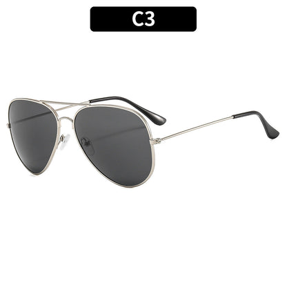 Classic Retro UV400 Men's Sunglasses with Metal Frames