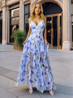 Fashionable Off-Shoulder Long Evening Dress With 3D Effect