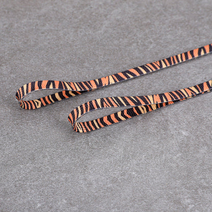 Zoo Pattern Flat Shoelace - Multi Colors Available