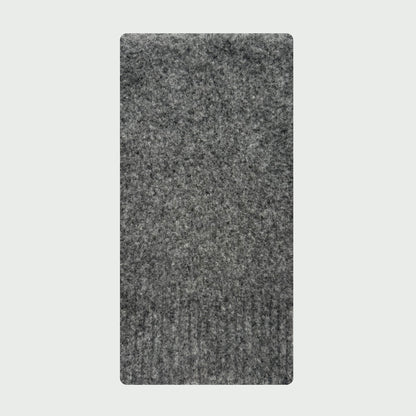 Solid Color Wool Knit Scarf for Women