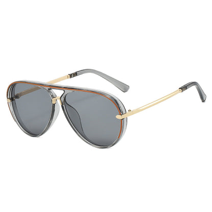 Trendy Oversized Sunglasses Retro Frog Eyewear
