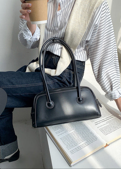 Mini Shoulder Bag Faux Leather Compact Style