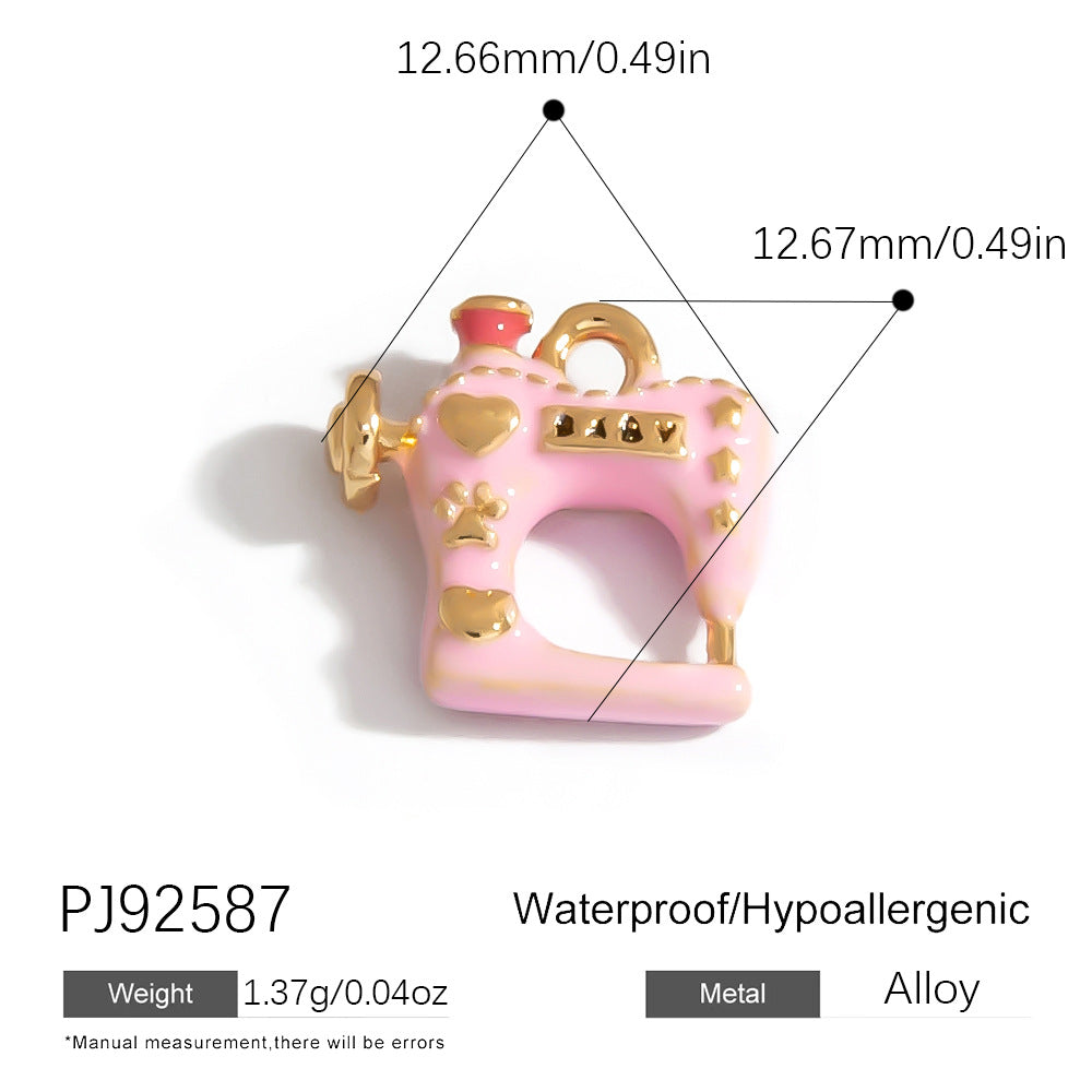 Colorful Airplane Pendant DIY Craft Accessories