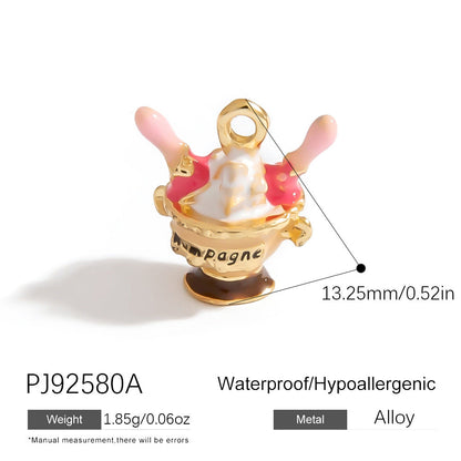 Colorful Airplane Pendant DIY Craft Accessories