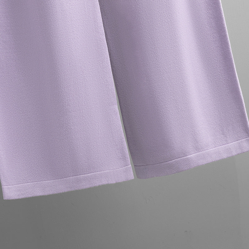 2+ Round Neck Simple Knit Sets