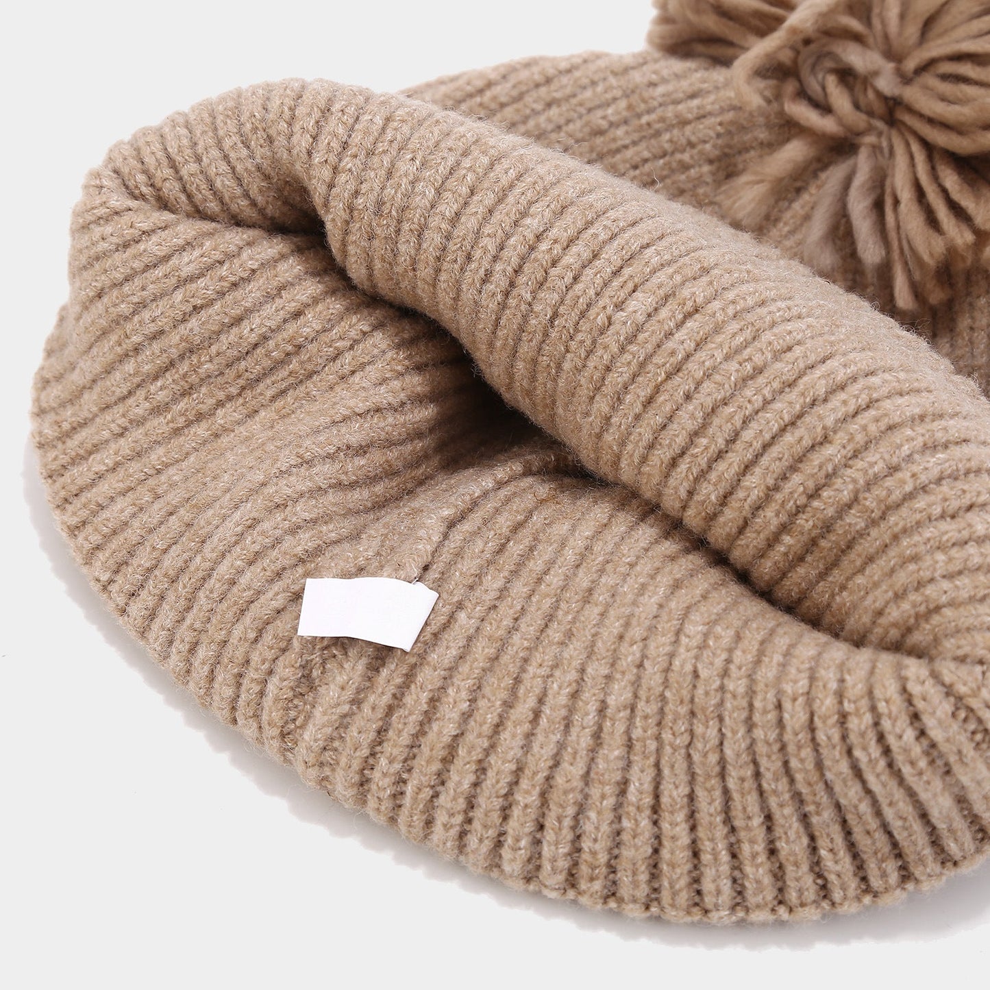 Winter Cute Bow Knot Hat Scarf Gloves Set