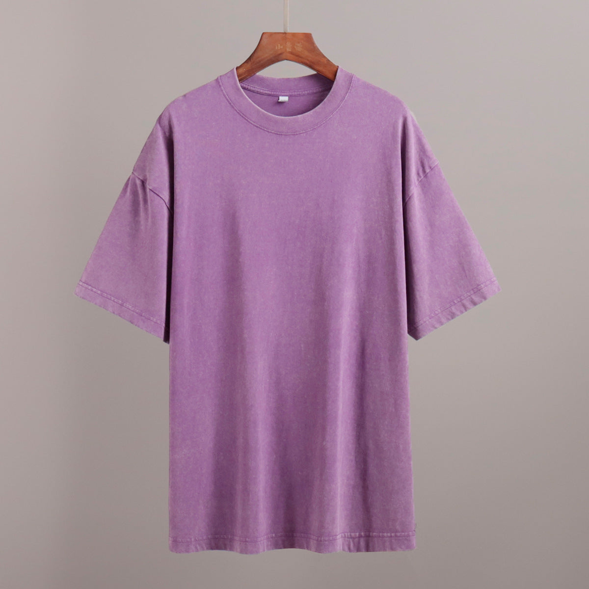 Washed Cotton Relaxed Fit Short Sleeve T-Shirt