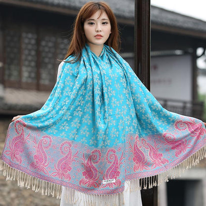 Nepal Ethnic Style Shawl Scarf