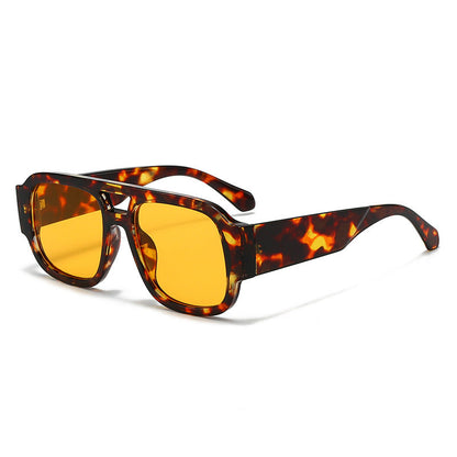 Trendy Casual Square Sunglasses for Men and Women