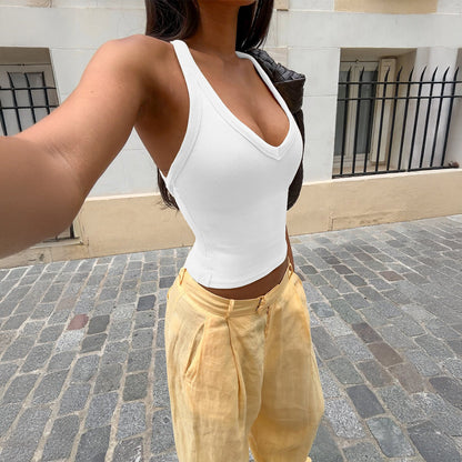 Y2K Sexy Slim Fit Tank Top for Women