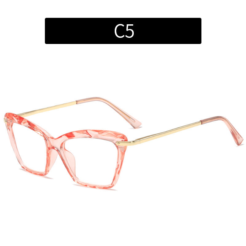 Fashionable Cat Eye Anti-Blue Light Glasses Trendy Optical Frame