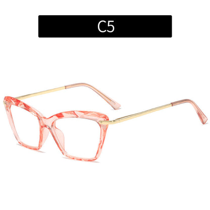Fashionable Cat Eye Anti-Blue Light Glasses Trendy Optical Frame