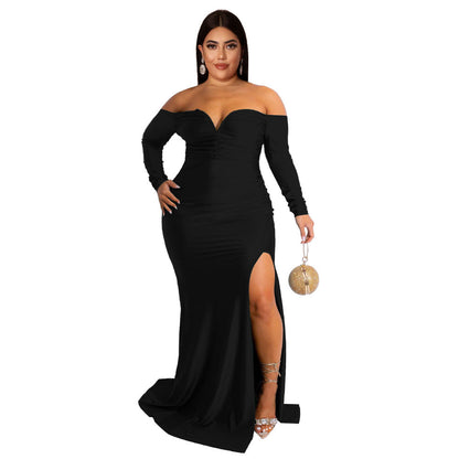 Sexy V-Neck Maxi Dress For Night Out